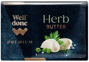 Sviests ar zaļumiem WELL DONE PREMIUM 62% 125g