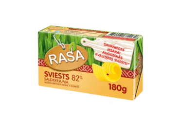 Sviests Rasa saldkrējuma 82% 180g