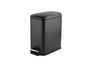 Taisnstūra pedāļu atkritumu tvertne 5L