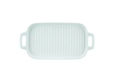 Taisnstūrveida šķīvis AURORA White 36cm
