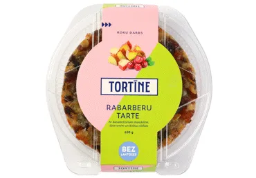 Tarte rabarberu LATVIJAS MAIZNIEKS 650g