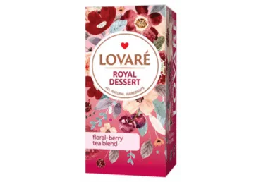 Tēja LOVARE Royal Dessert 24x1,5g