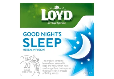 Tēja LOYD mieram un labam miegam 20x1,2g