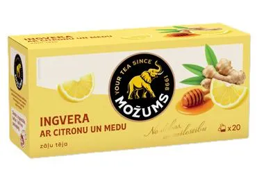 Tēja MOŽUMS ingvera un citronu 20x2g