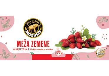 Tēja Možums meža zemeņu 20gb 34g