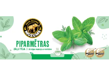 Tēja MOŽUMS piparmētru 20pac. 30g