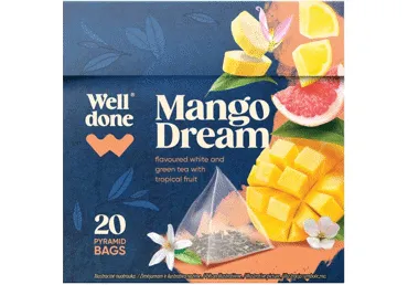 Tēja WELL DONE Mango Dream 20x1,5g