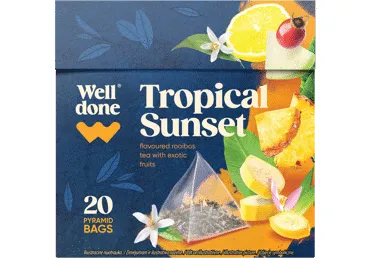 Tēja WELL DONE Tropical Sunset 20x2g
