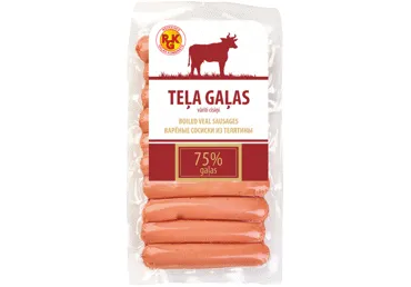 Teļa gaļas cīsiņi RGK 300g