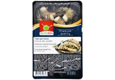 Tīģergarneles GARDI ĒDIS 26-30 bez galvas jēlas 400g
