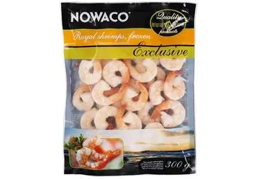 Tīģergarneles NOWACO 31-40 tīrītas vārītas 300g