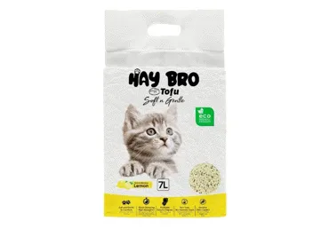 Tofu kaķu pakaiši citr.sm.HAY BRO 2,5kg