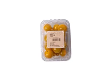 Tomāti ķiršu dzeltenie 250g
