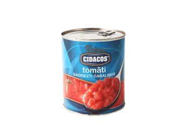 Tomāti Cidacos sagriezti gabaliņos 820g