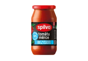 Tomātu mērce SPILVA bez pievienota cukura 500g