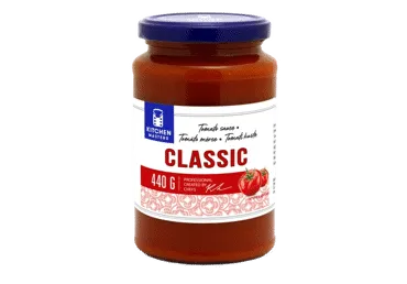 Tomātu mērce klasiskā KITCHEN MASTERS, 440g