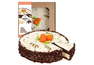 Torte Banānu biezpiena MEISTARA MARKA 1,1kg