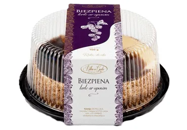 Torte Biezpiena ar upenēm PELLIJA 700g
