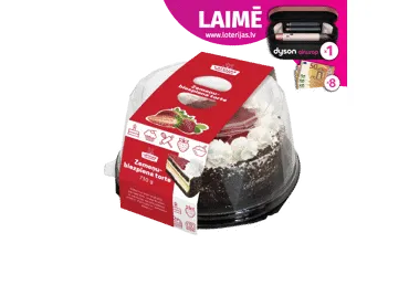 Torte Zemeņu-biezpiena LATVIJAS MAIZNIEKS 730g
