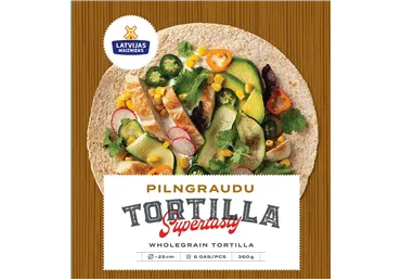Tortilja Pilngraudu LATVIJAS MAIZNIEKS 360g