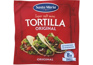 Tortiljas SANTA MARIA mazās 200g