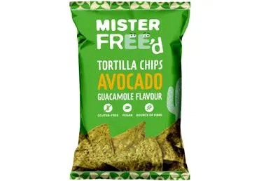 Tortillas čipsi MISTER FREE`D avakado 135g