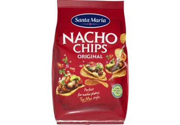 Načos kukurūzas čipsi Santa Maria 185g