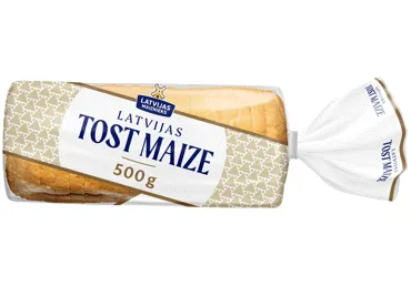 Tostermaize Latvijas Tost Maize 500g