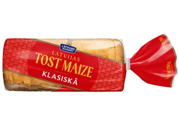Tostermaize Latvijas Tost Maize LATVIJAS MAIZNIEKS klasiskā 500g