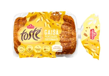 Tostermaize Toste HANZAS MAIZNĪCA gaišā pilngraudu auzu 350g