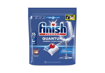 Trauku magājamās mašīnas kapsulas FINISH Quantum Regular 35gb.