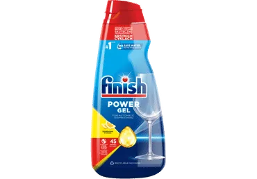 Trauku mazgājamās mašīnas želeja FINISH Gel Lemon 900ml
