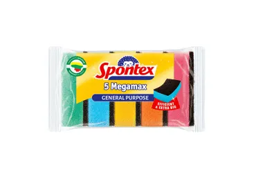 Trauku mazg.sūkļi SPONTEX Megamax 5gab.