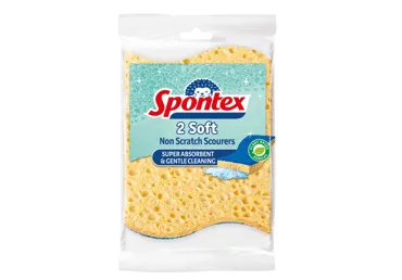 Trauku mazg.sūkļi SPONTEX Soft 2gab.