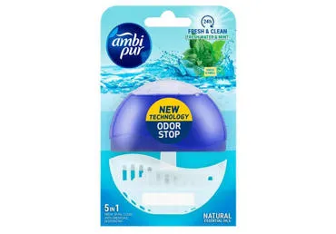 Tualetes bloks AMBI PUR piparmētru 55ml