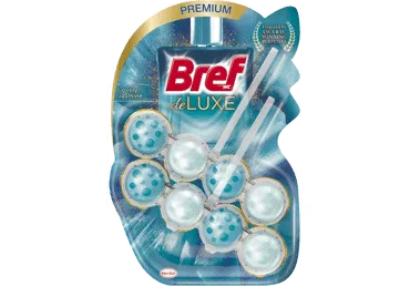 Tualetes bloks BREF DeLuxe Jasmine 2x50g