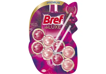 Tualetes bloks BREF DeLuxe Magnolia2x50g