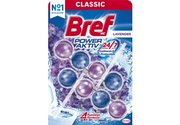 Tualetes bloks BREF Power Active Lavander 2x50g