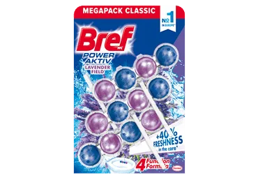 Tual.bl. Bref Power Aktiv Lavender 3x50g