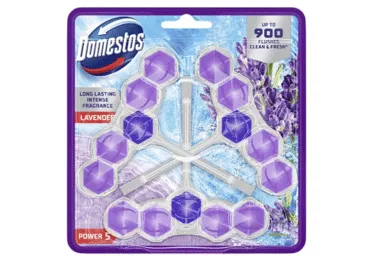 Tualetes bloks DOMESTOS P5 Lavender 3x50g
