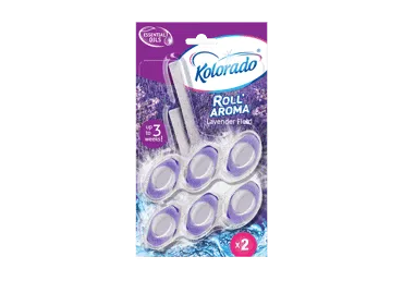 Tualetes bloks KOLORADO Roll Aroma Lavender 2x51g