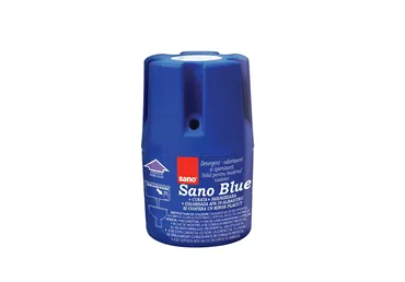 Tualetes bloks skalošanas tvertnei SANO zils 150g