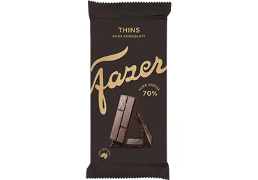 Tumšā šokolāde Karl Fazer Thins 95g