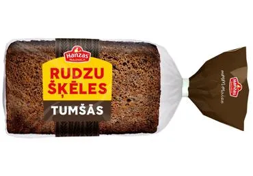 Tumšās rudzu maizes šķēles HM 450g