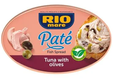 Tunča pastēte Rio Mare ar olīvām 115g