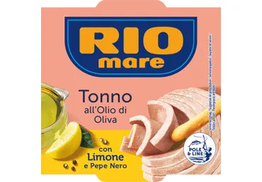Tuncis olīveļļā ar citronu RIO MARE 120g