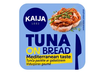 Tunča pastēte Kaija Vidusjūras gaumē 125g