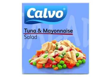 Tunča salāti CALVO ar majonēzi, 150g