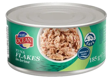 Tunzivs smalcināta savā sulā WIDE OCEAN 185g