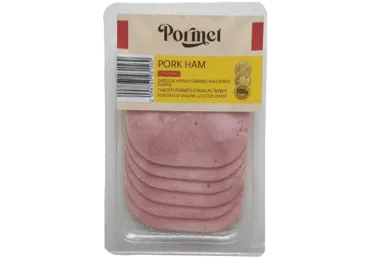 Tvaicēts cūkgaļas šķiņķis PORMET 100g